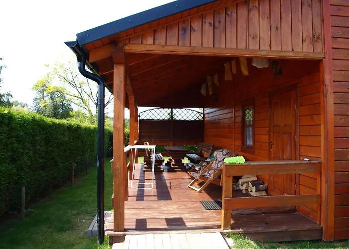 8-osobowy Drewniany Andrzej Semesterbostad *